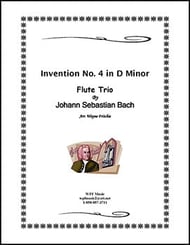 Invention No. 4 in D Minor P.O.D. cover Thumbnail